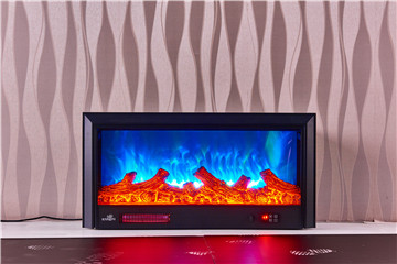 Main view of decor flame electric fireplace 2