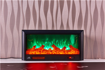 Main view of decor flame electric fireplace 4