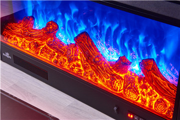 Main view of decor flame electric fireplace 5