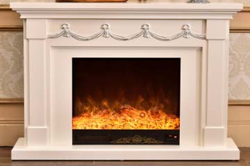electric fireplace with mantel canada