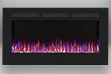 electric fireplace heater wall mount