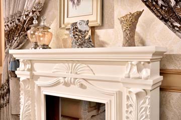 electric fireplace insert and mantel