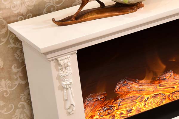closer look of electric fireplace heaters
