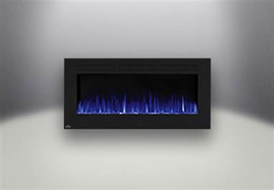 Wall mounted electric fireplace