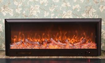 Main view of large electric fireplace 2