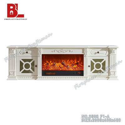 front view of electric fireplace costco